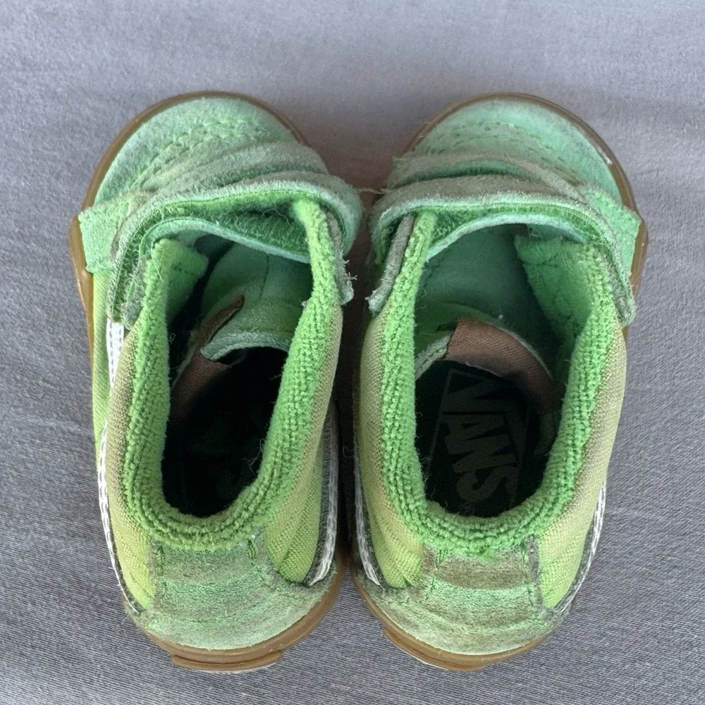 Size‎ 5.5c - Vans Sk8-Mid Reissue Gum Green Kids